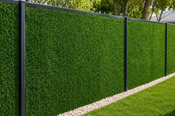 Artificial Grass Fence