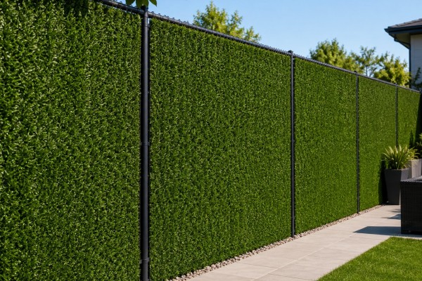 Grass Privacy Fence